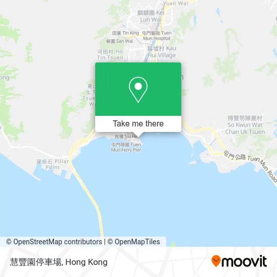 慧豐園停車場 map