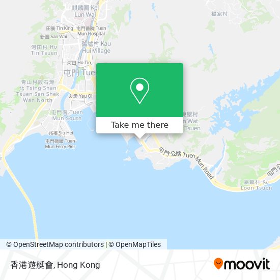 香港遊艇會 map