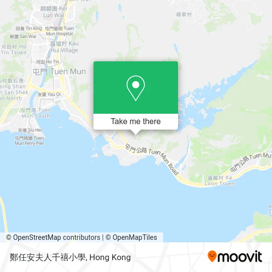鄭任安夫人千禧小學 map