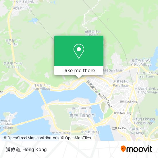 彌敦道 map