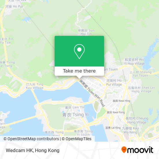 Wedcam HK map