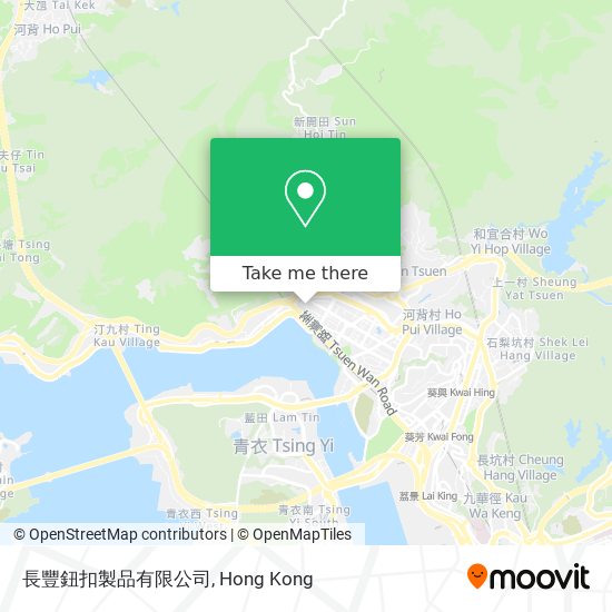 長豐鈕扣製品有限公司 map