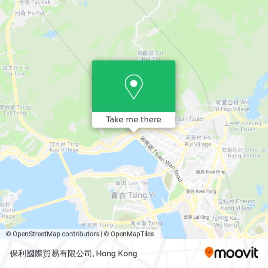 保利國際貿易有限公司 map