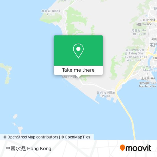 中國水泥 map