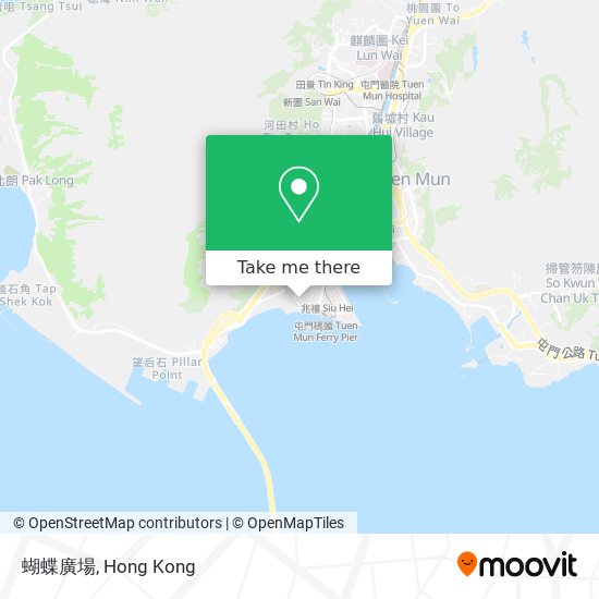 蝴蝶廣場 map