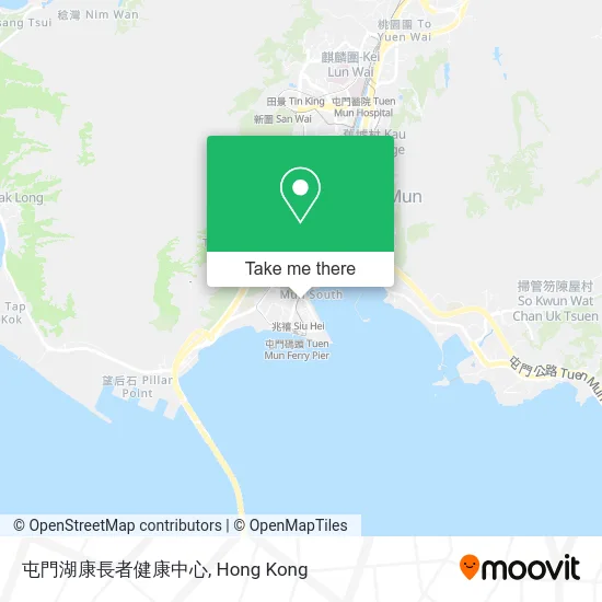 屯門湖康長者健康中心 map
