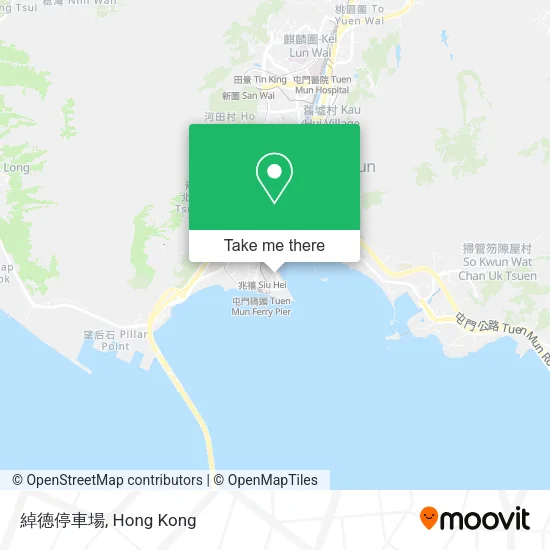 綽德停車場地圖