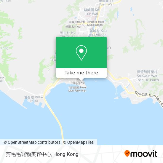 剪毛毛寵物美容中心 map