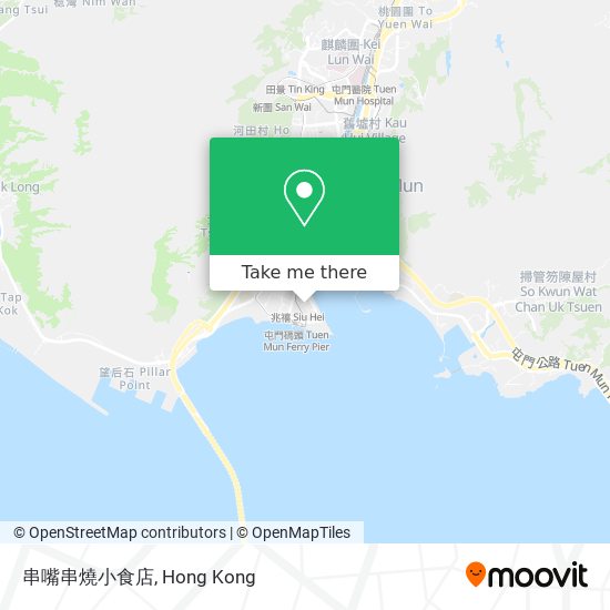 串嘴串燒小食店 map