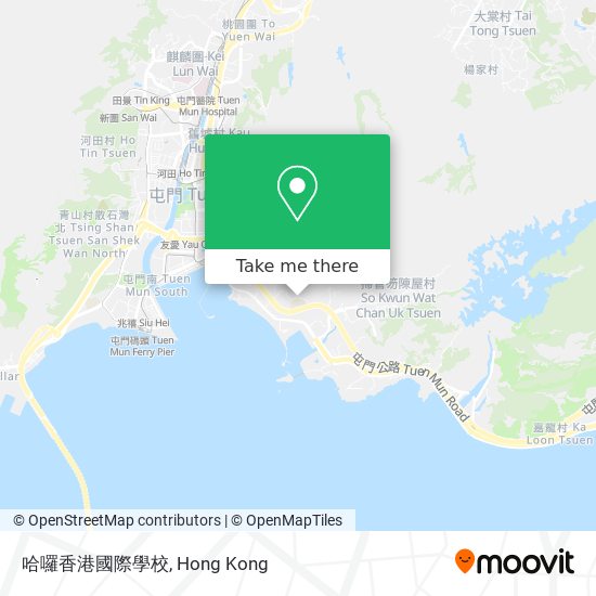 哈囉香港國際學校 map