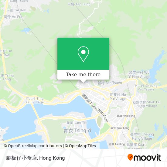 腳板仔小食店 map