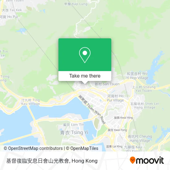 基督復臨安息日會山光教會 map