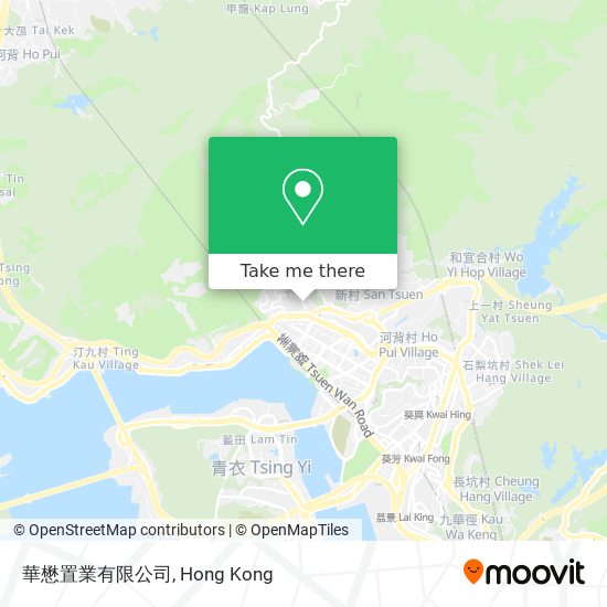 華懋置業有限公司 map