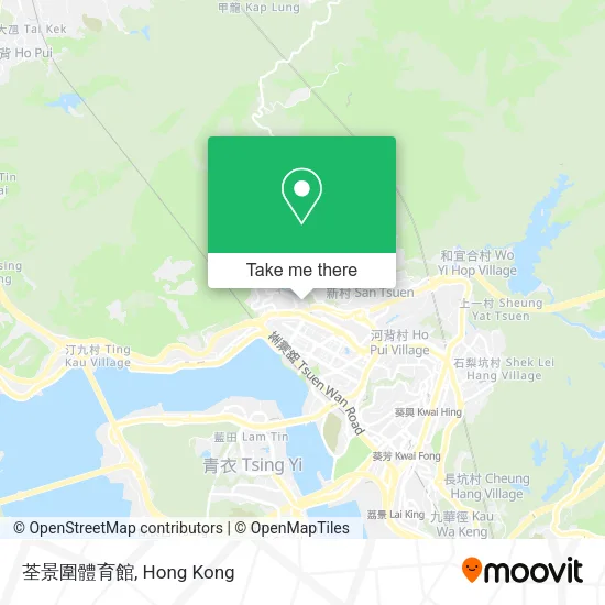 荃景圍體育館 map