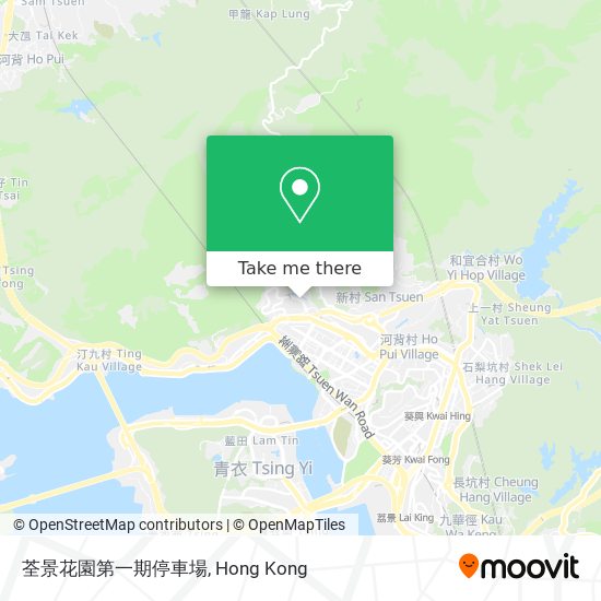 荃景花園第一期停車場地圖