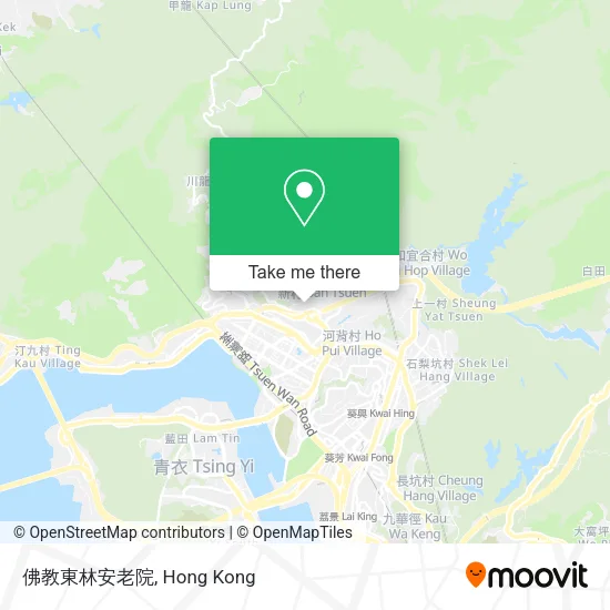 佛教東林安老院地圖
