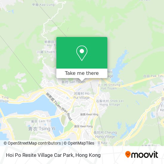 Hoi Po Resite Village Car Park地圖