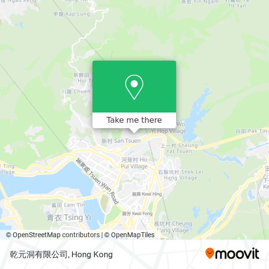 乾元洞有限公司 map