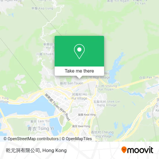 乾元洞有限公司 map