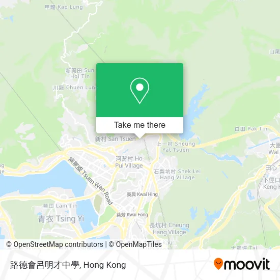 路德會呂明才中學 map