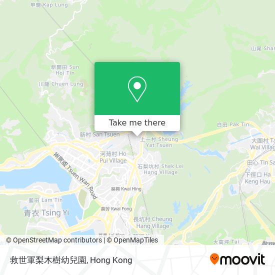 救世軍梨木樹幼兒園 map