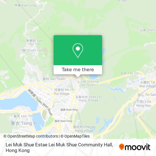 Lei Muk Shue Estae Lei Muk Shue Community Hall地圖