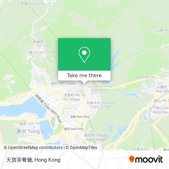 天寶茶餐廳 map