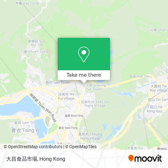 大昌食品市場 map