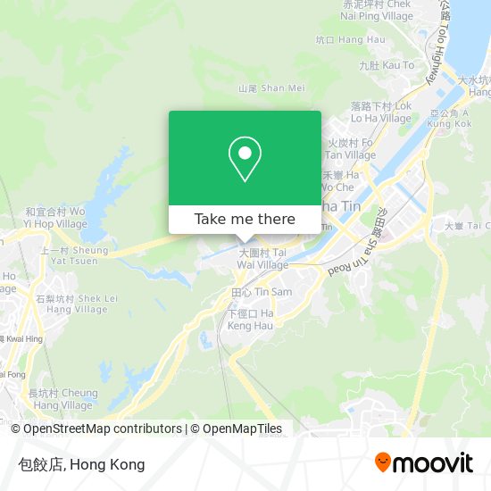 包餃店 map