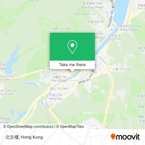 北京樓地圖