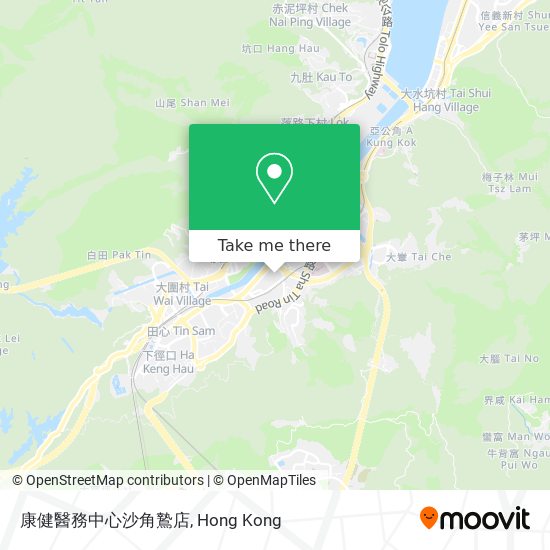 康健醫務中心沙角鷙店 map