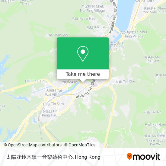 太陽花鈴木鎮一音樂藝術中心地圖
