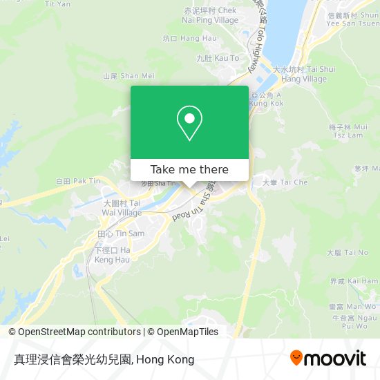 真理浸信會榮光幼兒園 map