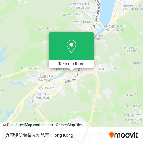 真理浸信會榮光幼兒園 map
