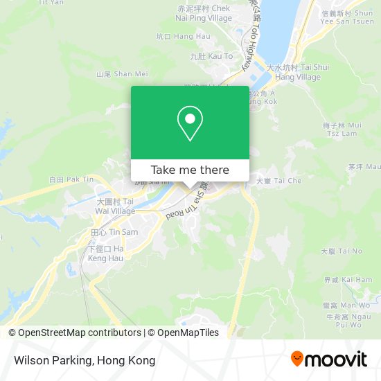 Wilson Parking map