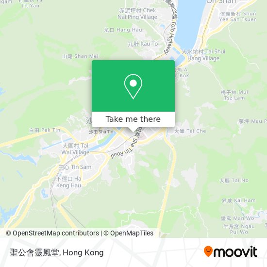 聖公會靈風堂地圖