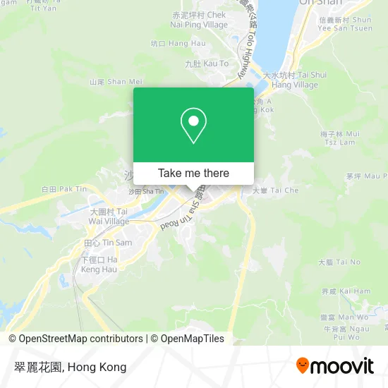 翠麗花園 map