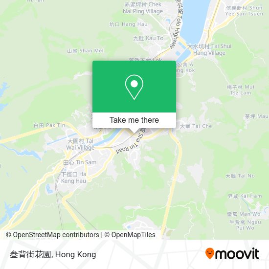叁背街花園 map