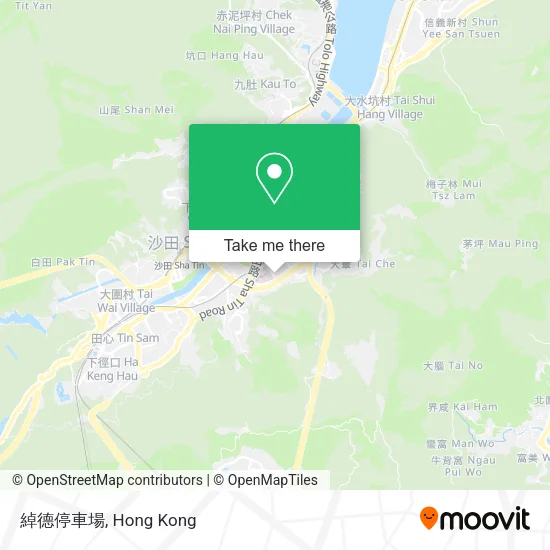 綽德停車場地圖