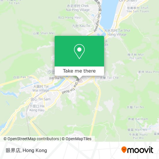 眼界店地圖
