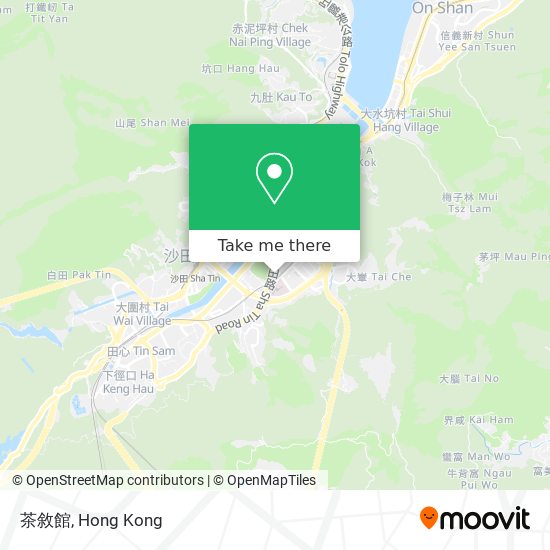 茶敘館地圖