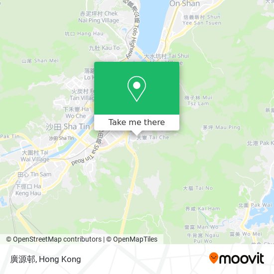 廣源邨地圖