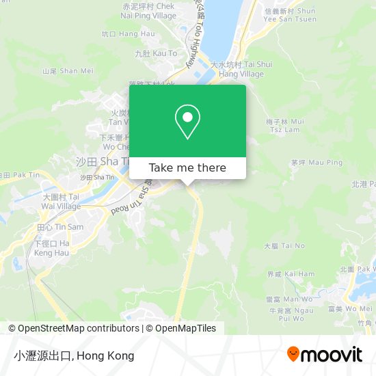 小瀝源出口 map