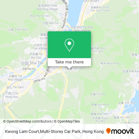 Kwong Lam Court,Multi-Storey Car Park map