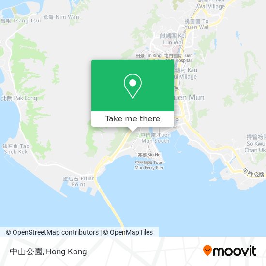 中山公園 map