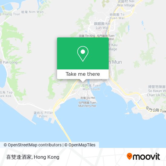 喜雙逢酒家 map