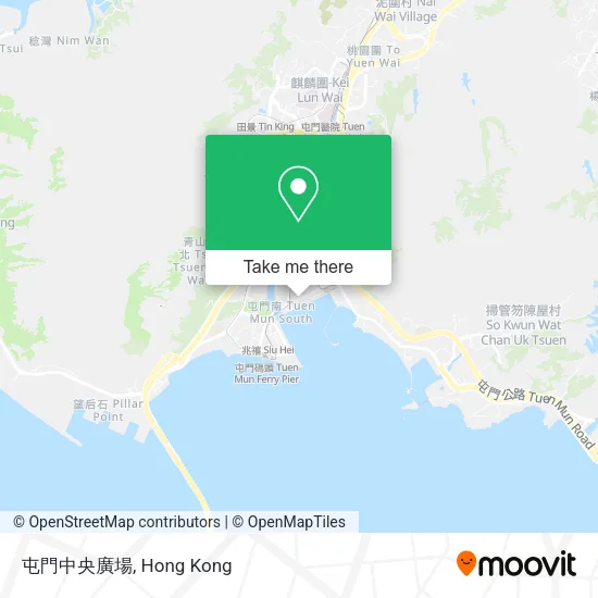 屯門中央廣場地圖