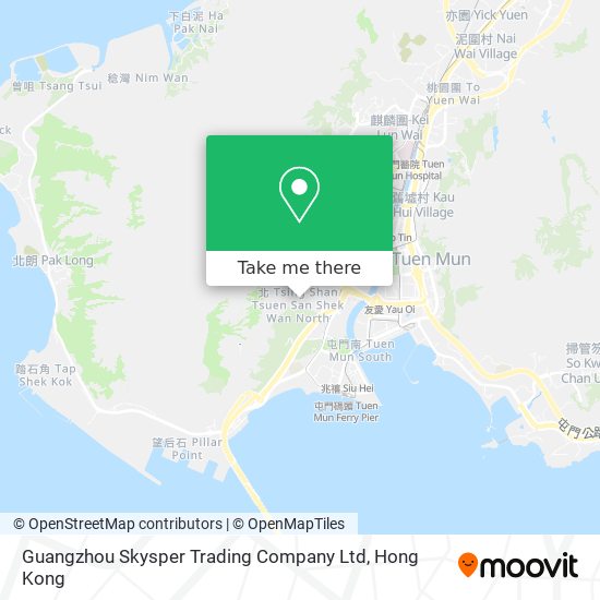 Guangzhou Skysper Trading Company Ltd map