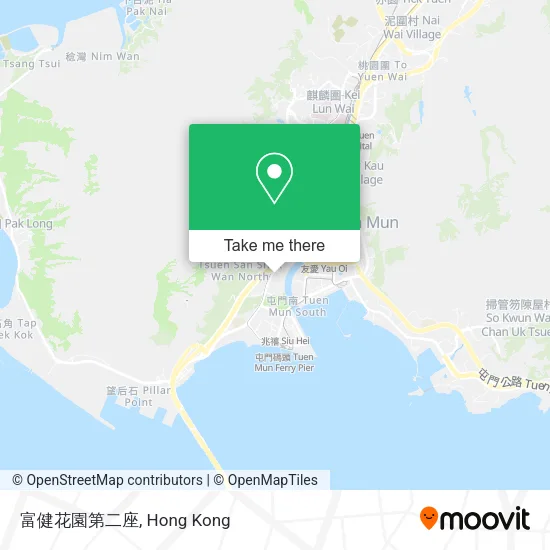 富健花園第二座地圖