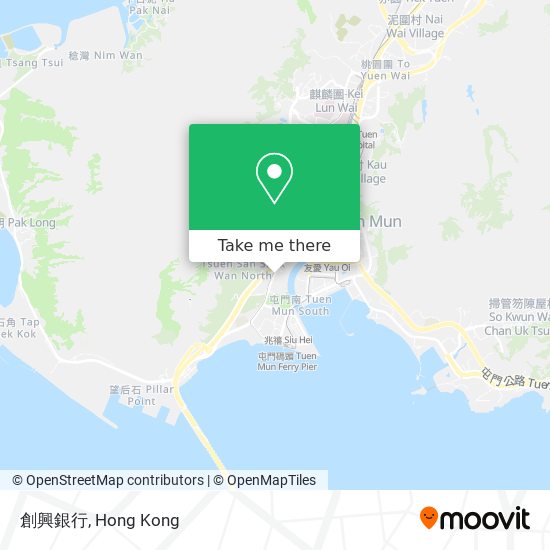 創興銀行 map